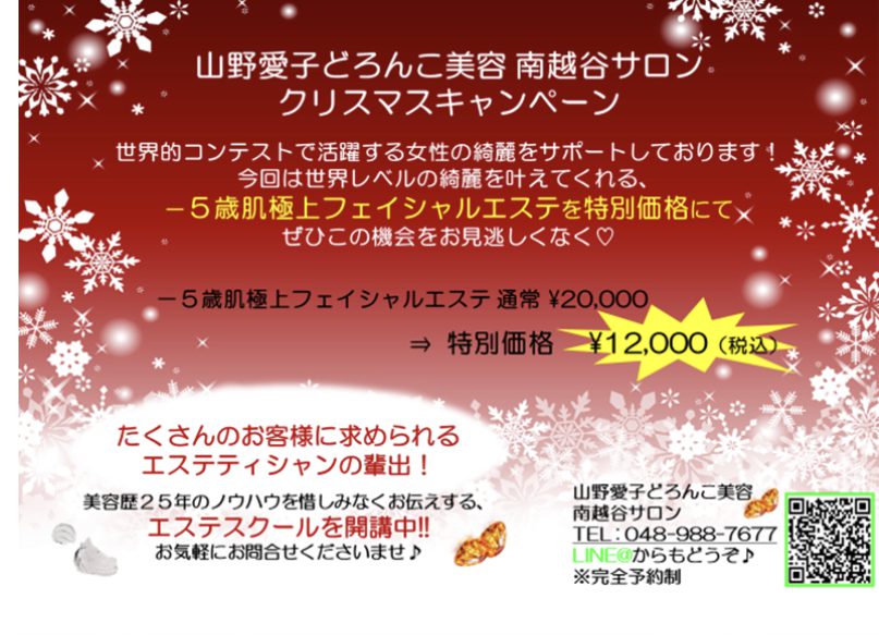 山野愛子どろんこ美容南越谷