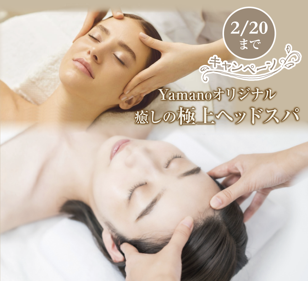 山野愛子どろんこ美容南越谷・癒しの極上ヘッドスパ