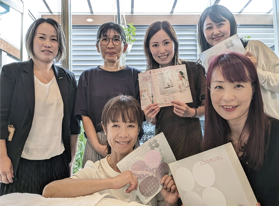 山野愛子どろんこ美容南越谷・エステスクール・勉強会で美容の最新情報を交換