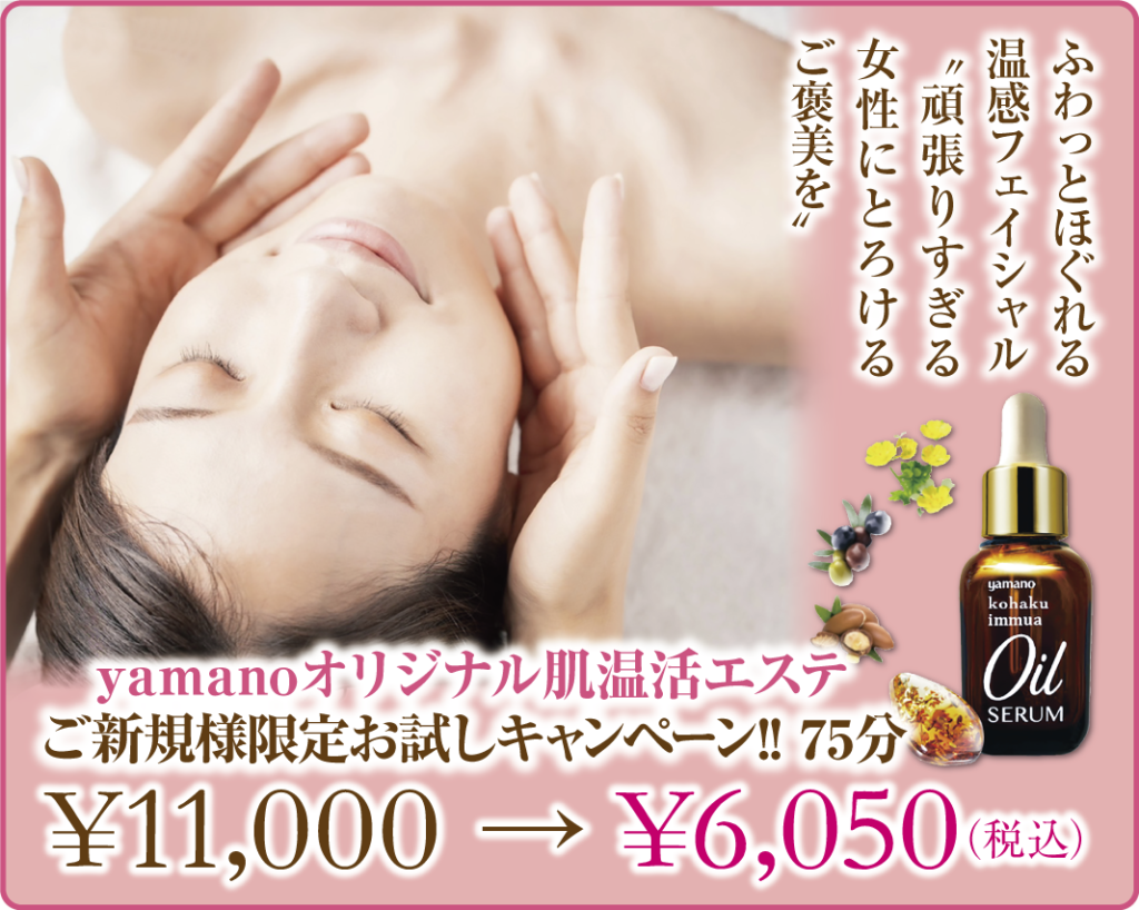 山野愛子どろんこ美容南越谷・肌温活エステ