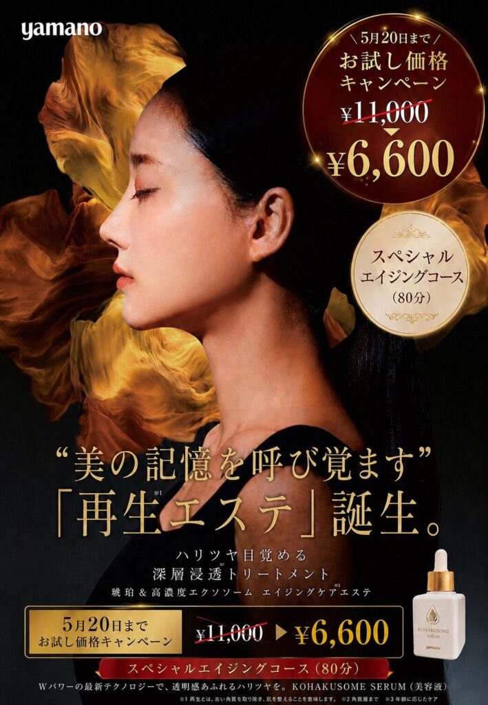 山野愛子どろんこ美容南越谷,再生エステ
