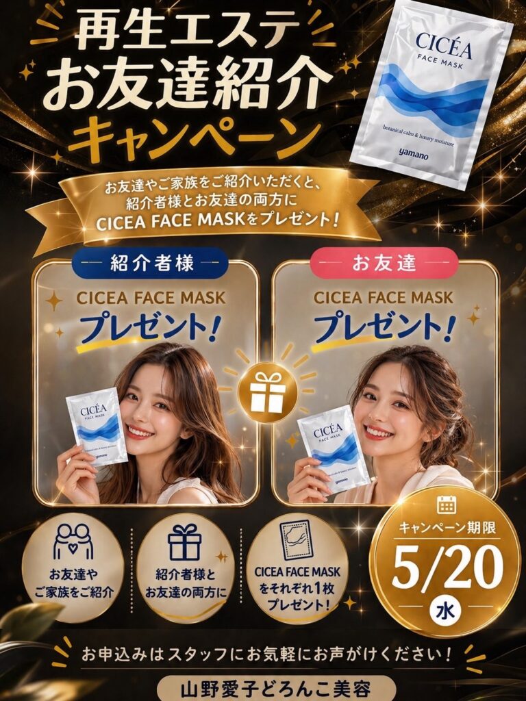 山野愛子どろんこ美容南越谷,再生エステ